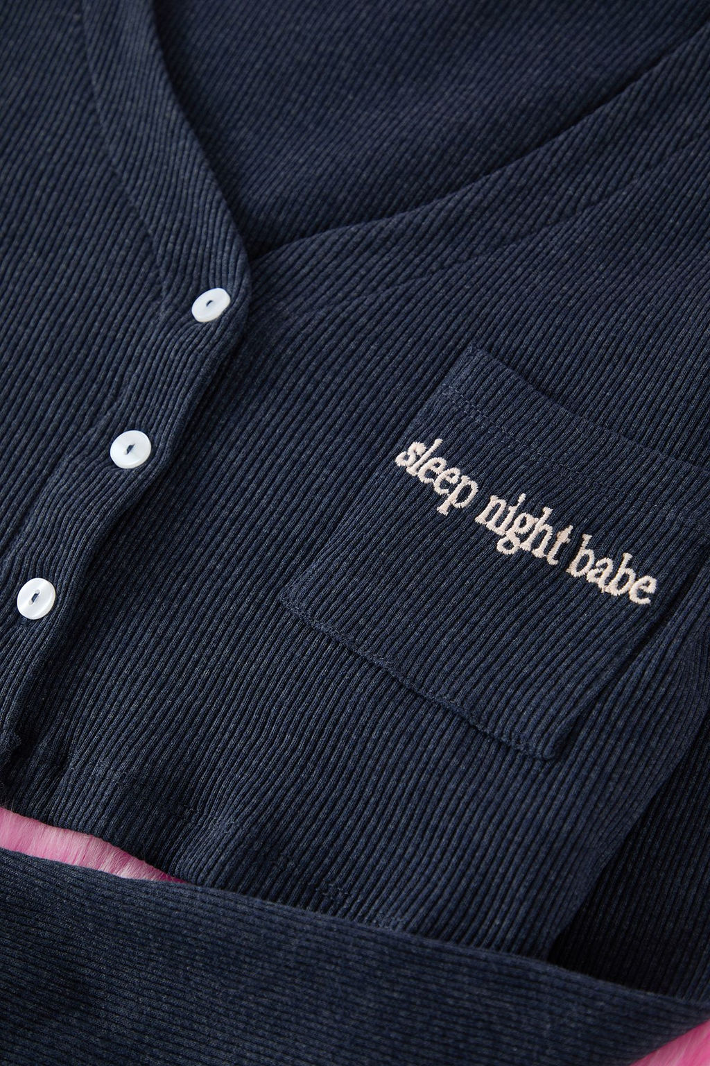 Trendyolmilla Bej Slogan Nak?sl? Fitilli Sortlu Orme Pijama Tak?m? THMAW22PT0229  фото 7