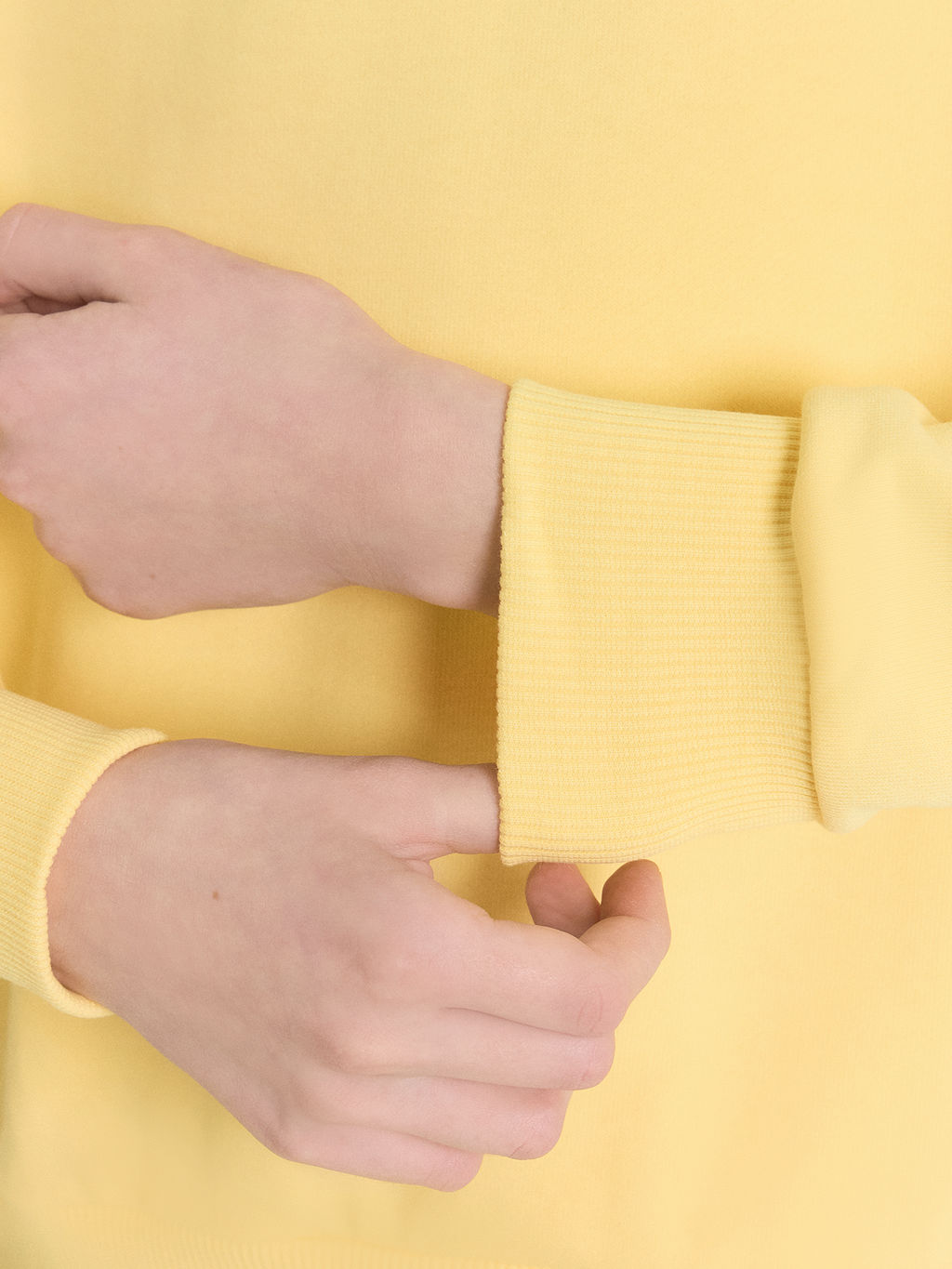 Комплект для девочек желтый: свитшот и брюки - Mark formelle фото 8