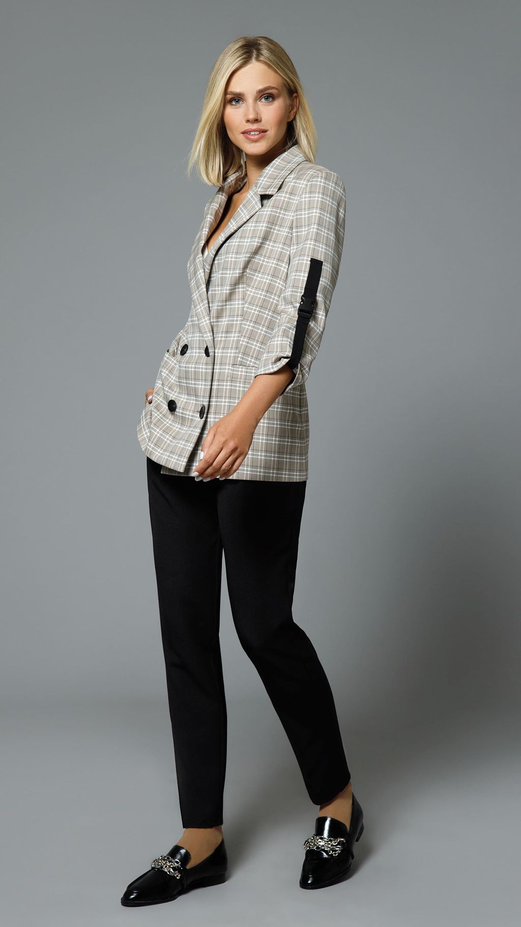 Жакет женский 0527, клетка - Di-lia fashion фото 3