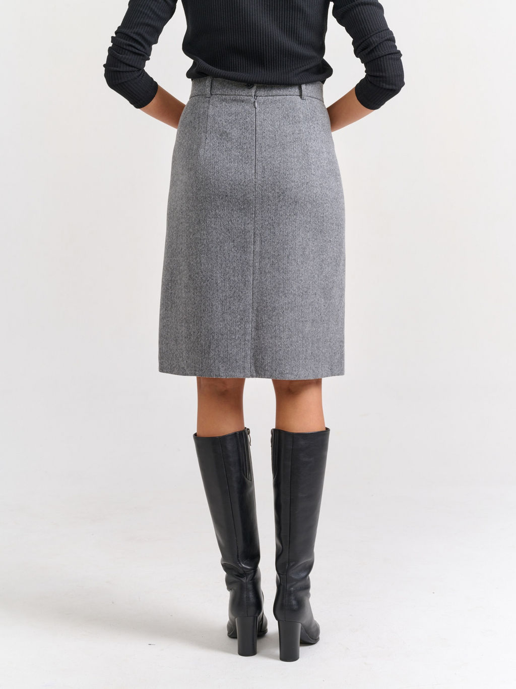 юбка для холодной погоды с ШЕРСТЬЮ - Трика фото 5