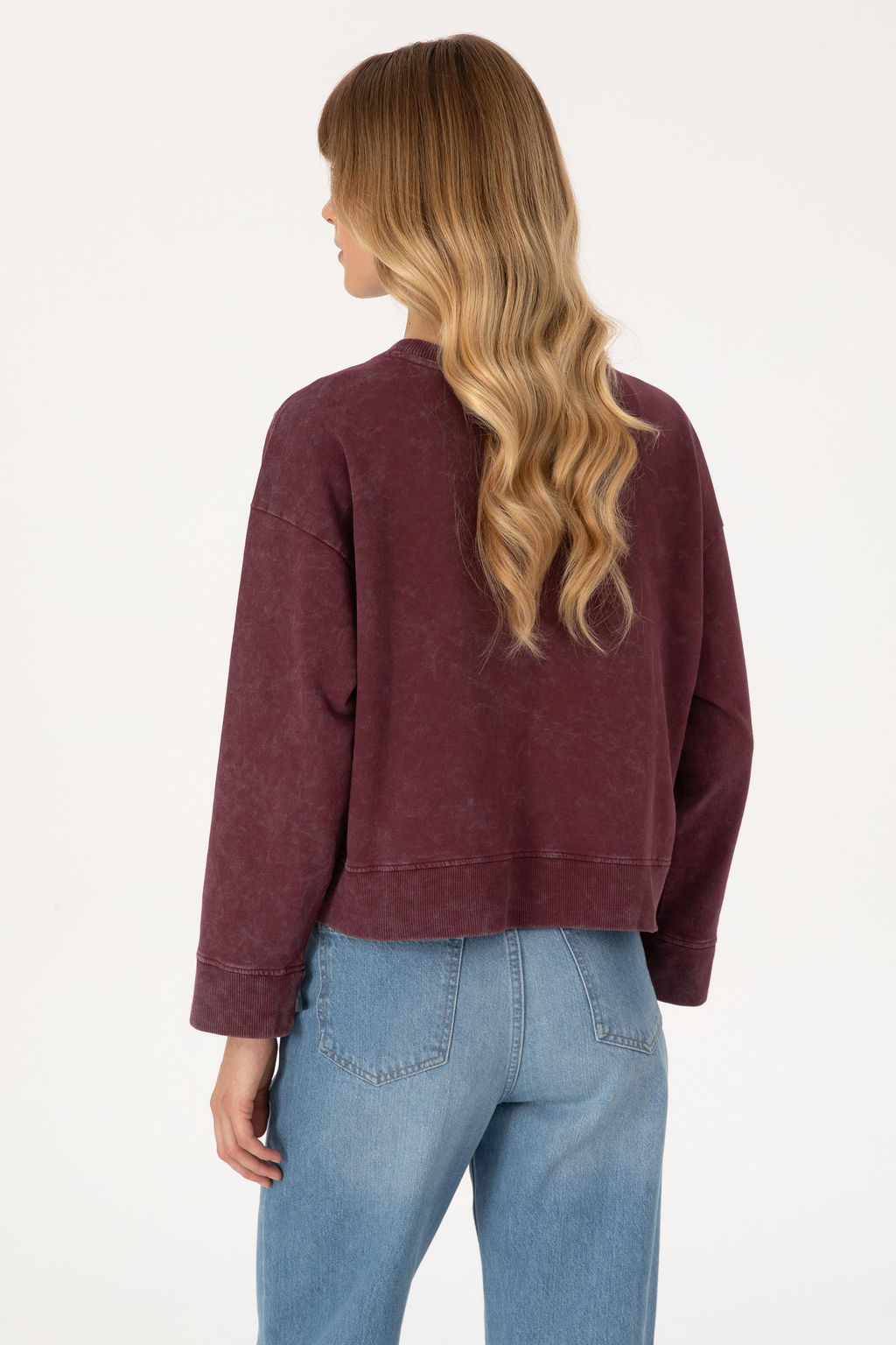 Kad_n Bordo Sweatshirt - U.s. polo assn фото 5