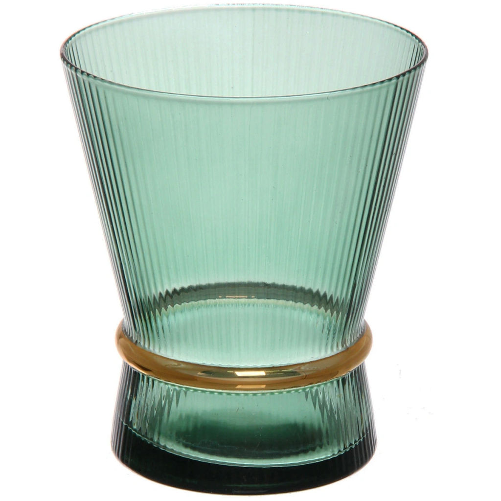 Стакан низкий 300мл "VIVALDI" в наборе 6шт, зеленый