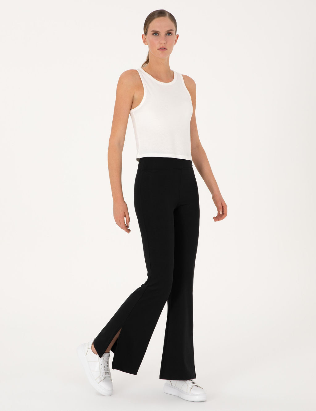 Siyah Flare Fit Tayt - Pierre cardin фото 3