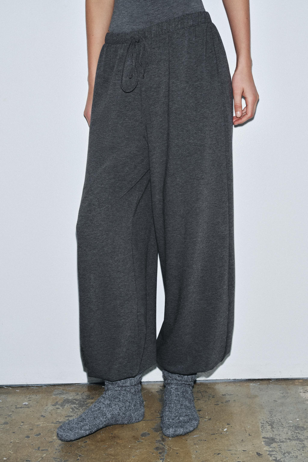 DRAWSTRING TROUSERS - Zara фото 6