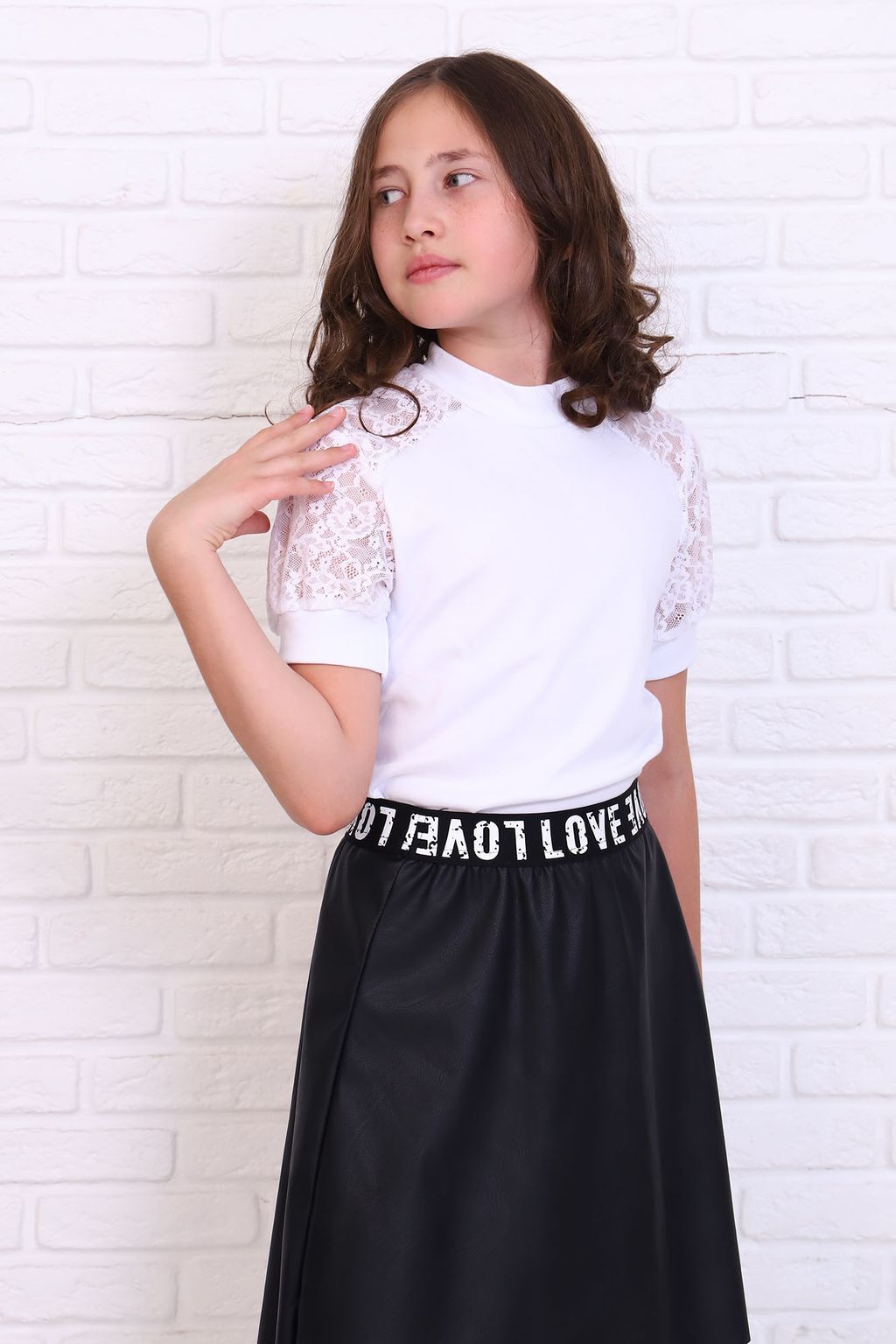 Джемпер Жанна белый, ДЖ-35-1 - От егорки до егора фото 10