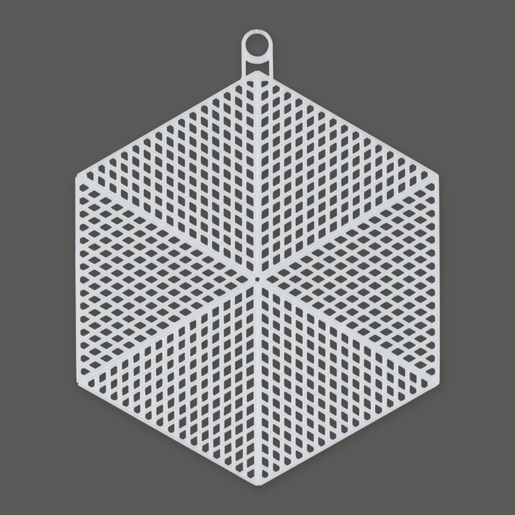 Канва KPL-12 Gamma пластиковая 100% полиэтилен 14 x 12 см 10 шт шестиугольник  фото 3