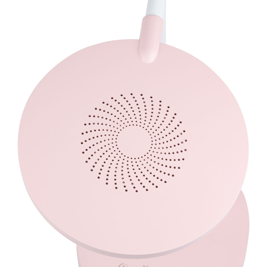 ULM-D150 15W/3000-6500K/DIM PINK Светильник настольный светодиодный с подставкой под телефон и канцелярские принадлежности. С ночной подсветкой. Сенсорный выключатель. Диммер. Розовый. TM Uniel