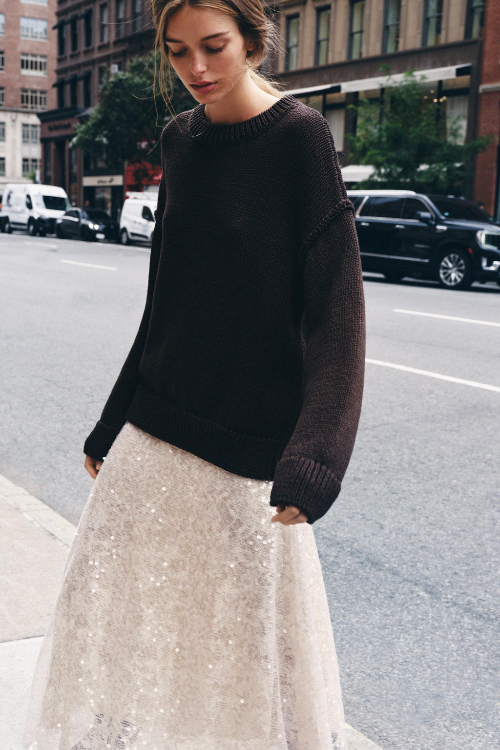 BASIC KNIT SWEATER - Zara фото 5
