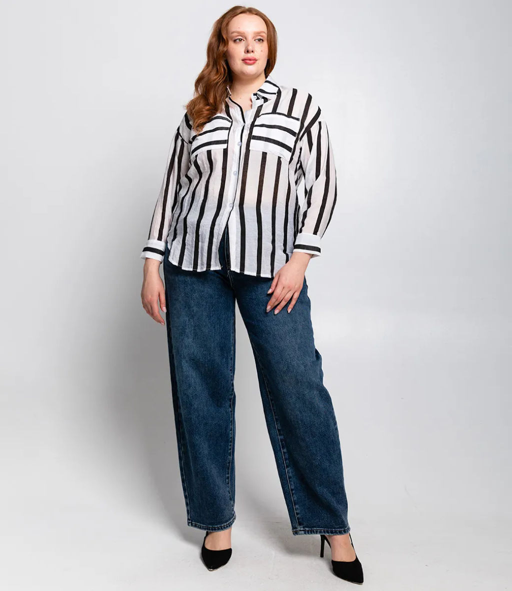 Рубашка #КТ21020 (1), чёрный