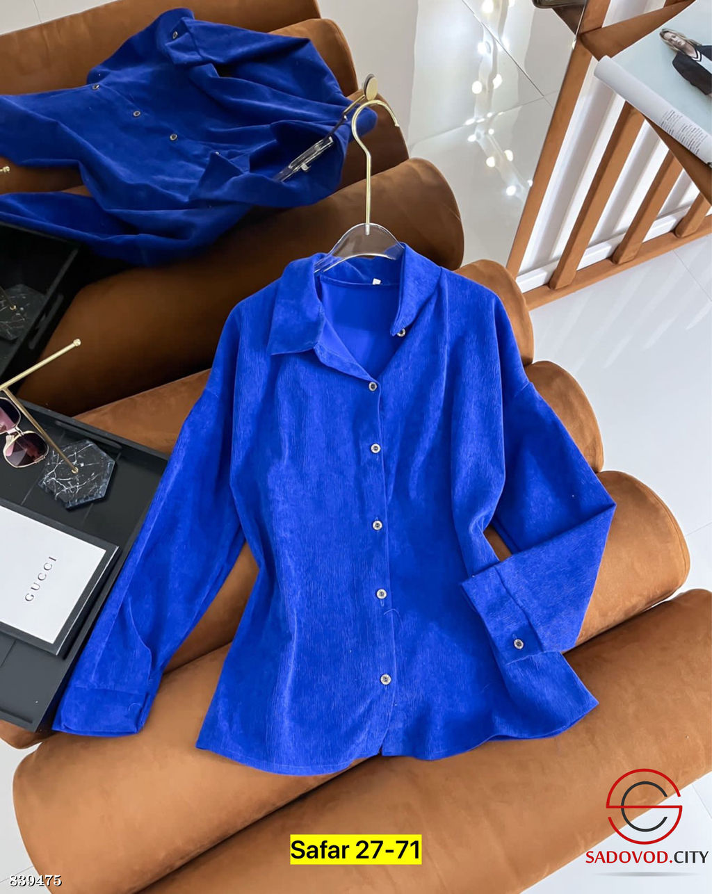 Рубашка женская вельветовая - Bruno фото 8