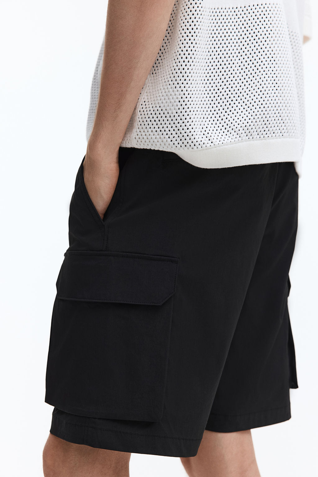 Pantal?n corto estilo cargo Regular Fit - H&m фото 8