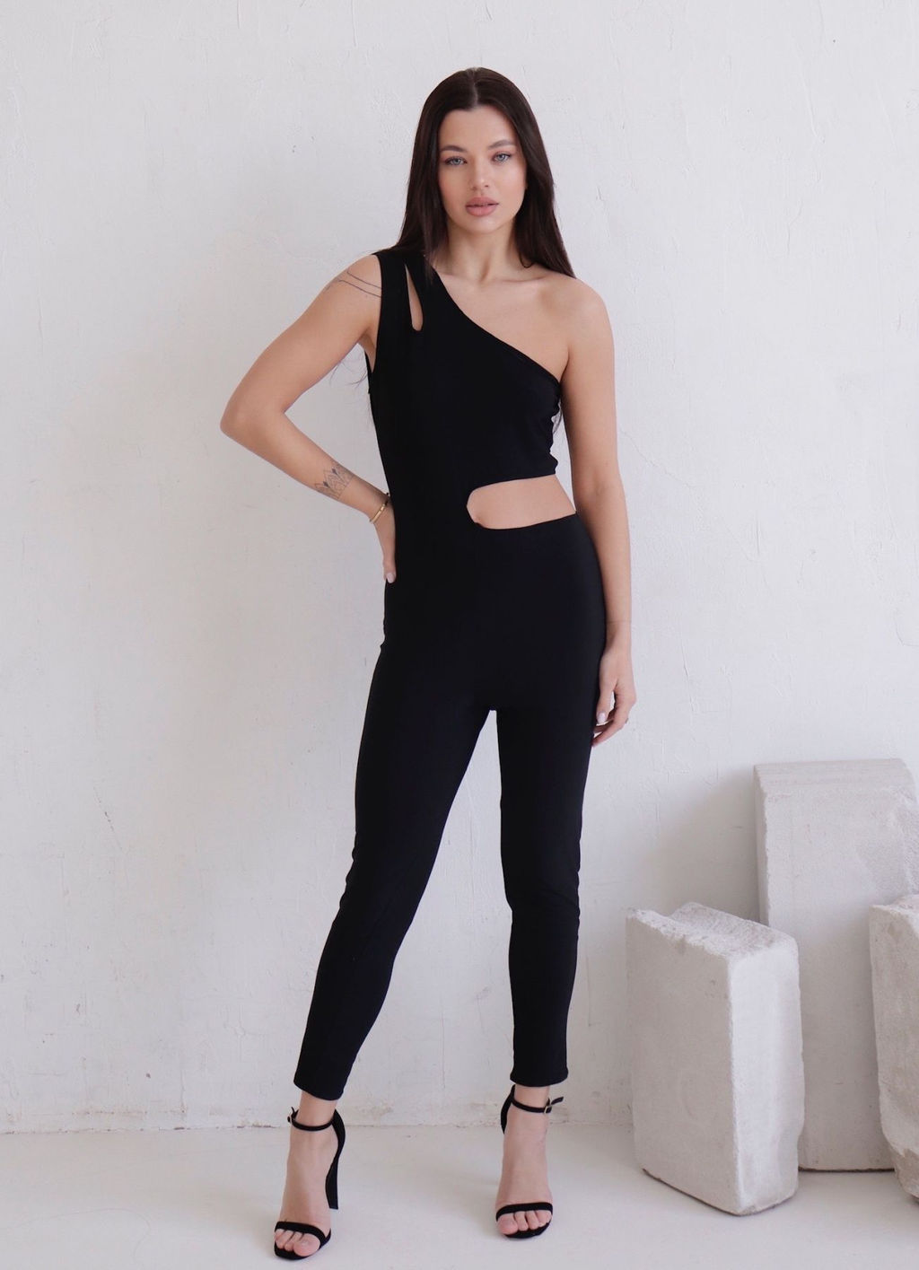 11607 Комбинезон чёрный - Martichelli фото 15