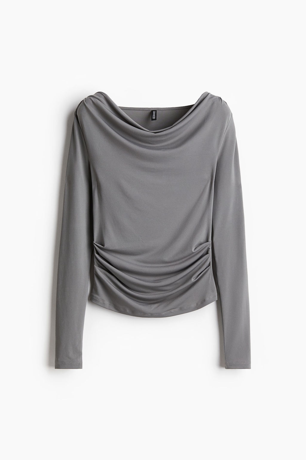 Draped jersey top - H&m фото 4