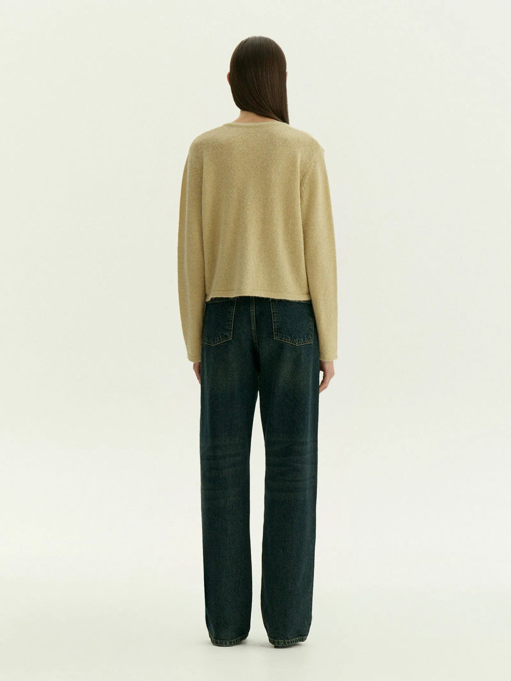 Кардиган из шерсти альпаки, ML747/olivea - Emka фото 6