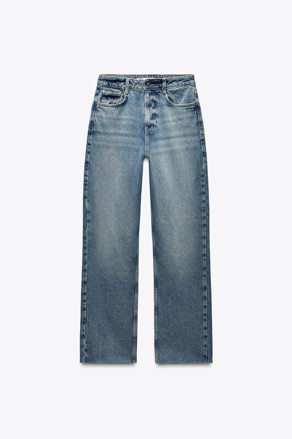 Z1975 STRAIGHT-LEG HIGH-WAIST JEANS - Zara фото 16