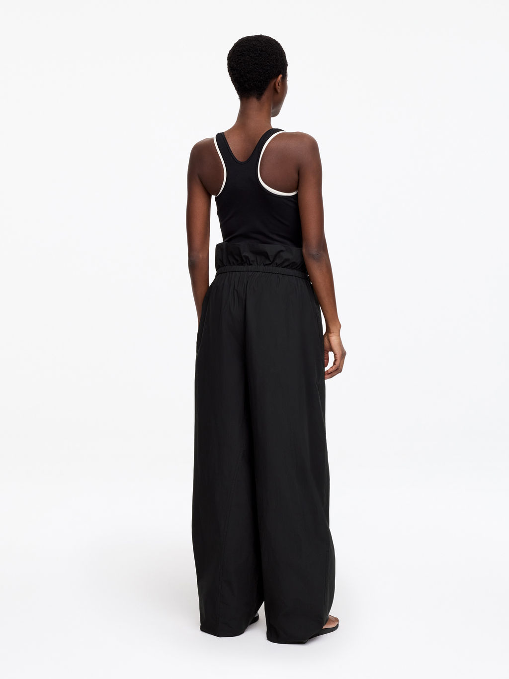 Pantalones con cintura paperbag - H&m фото 7