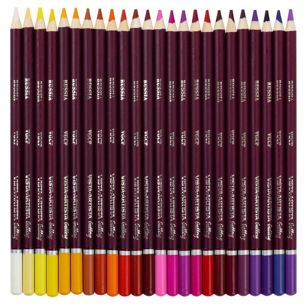 VISTA-ARTISTA Gallery VGCPP-72 Набор цветных карандашей заточенный 72 цв. подарочная упаковка