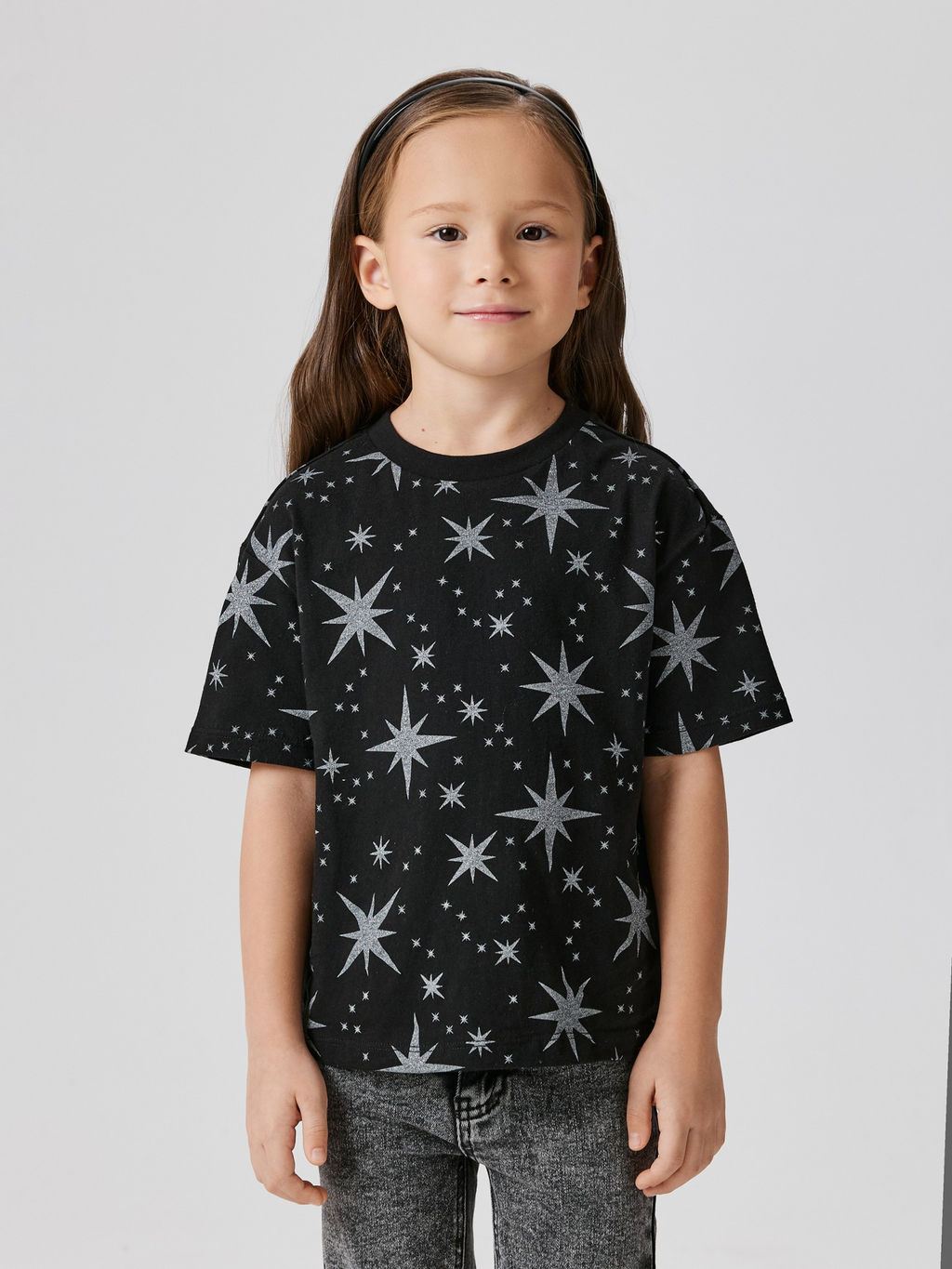 ACOOLA / Футболка детская для девочек illion черный