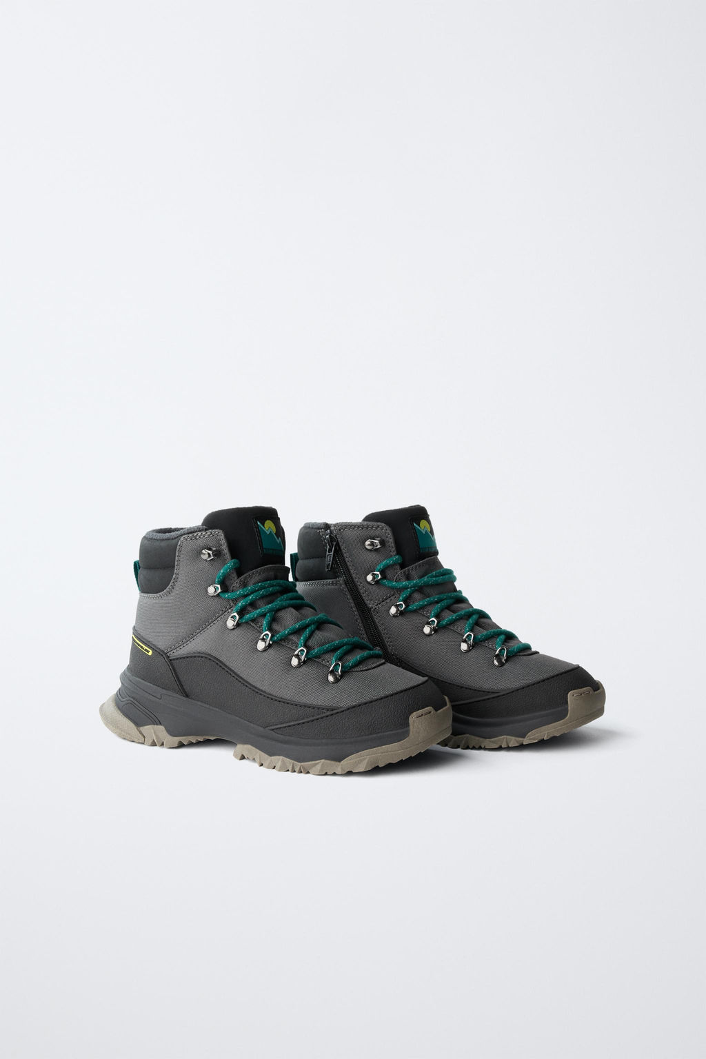 WATER-REPELLENT HIKING BOOTS - Zara фото 11