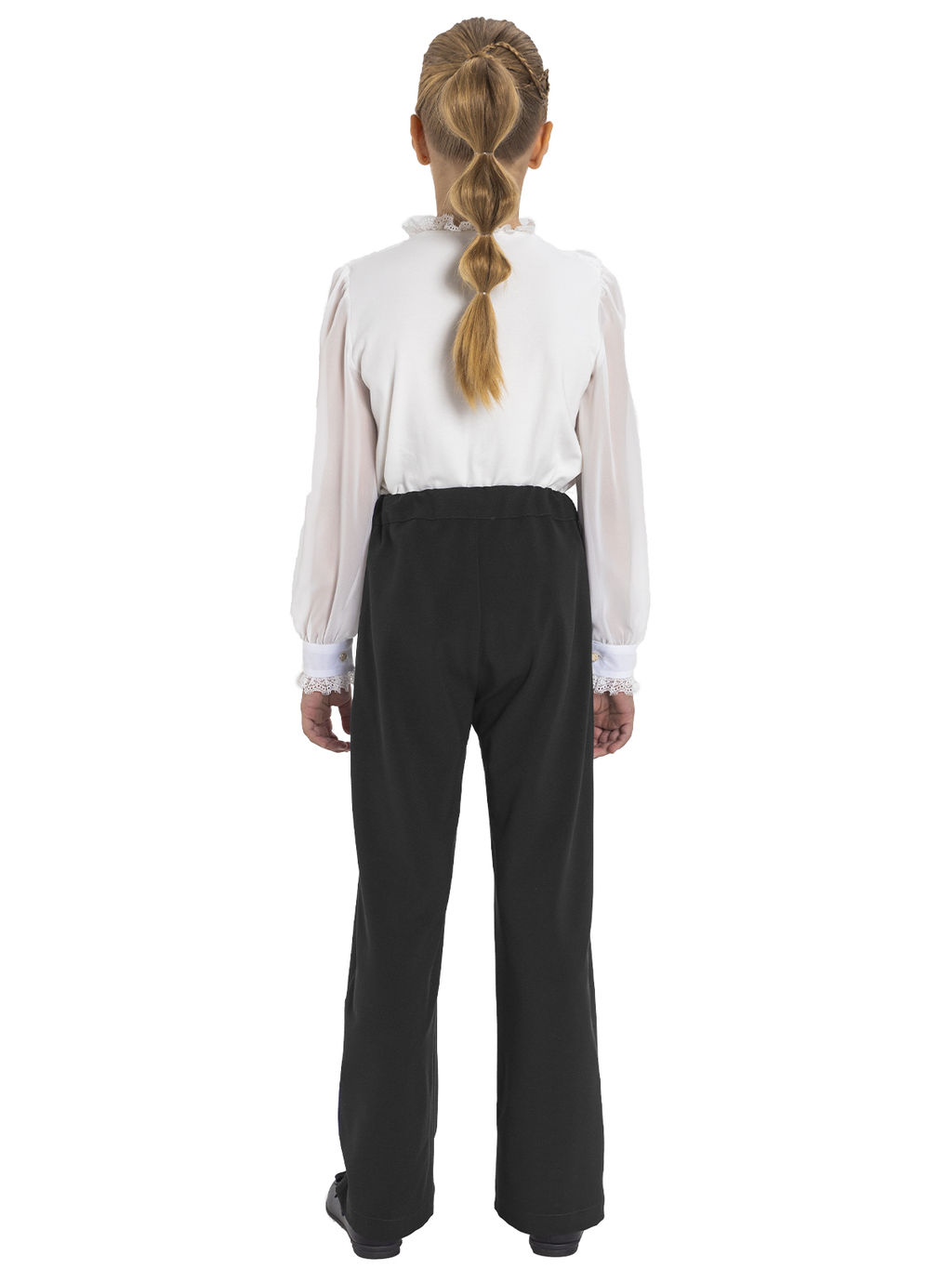 Школьная блузка для девочки О76982 - Карамелли фото 2