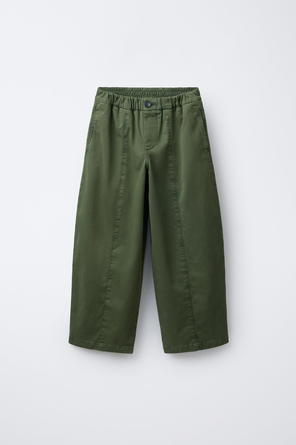 BALLOON TROUSERS WITH SEAM DETAIL - Zara фото 7