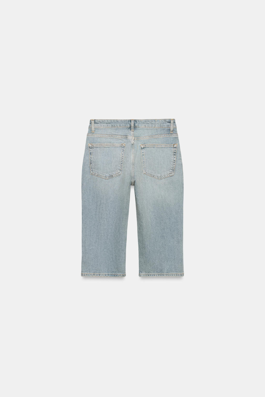 JEANS TRF CAPRI TIRO MEDIO / Azul - Zara фото 6