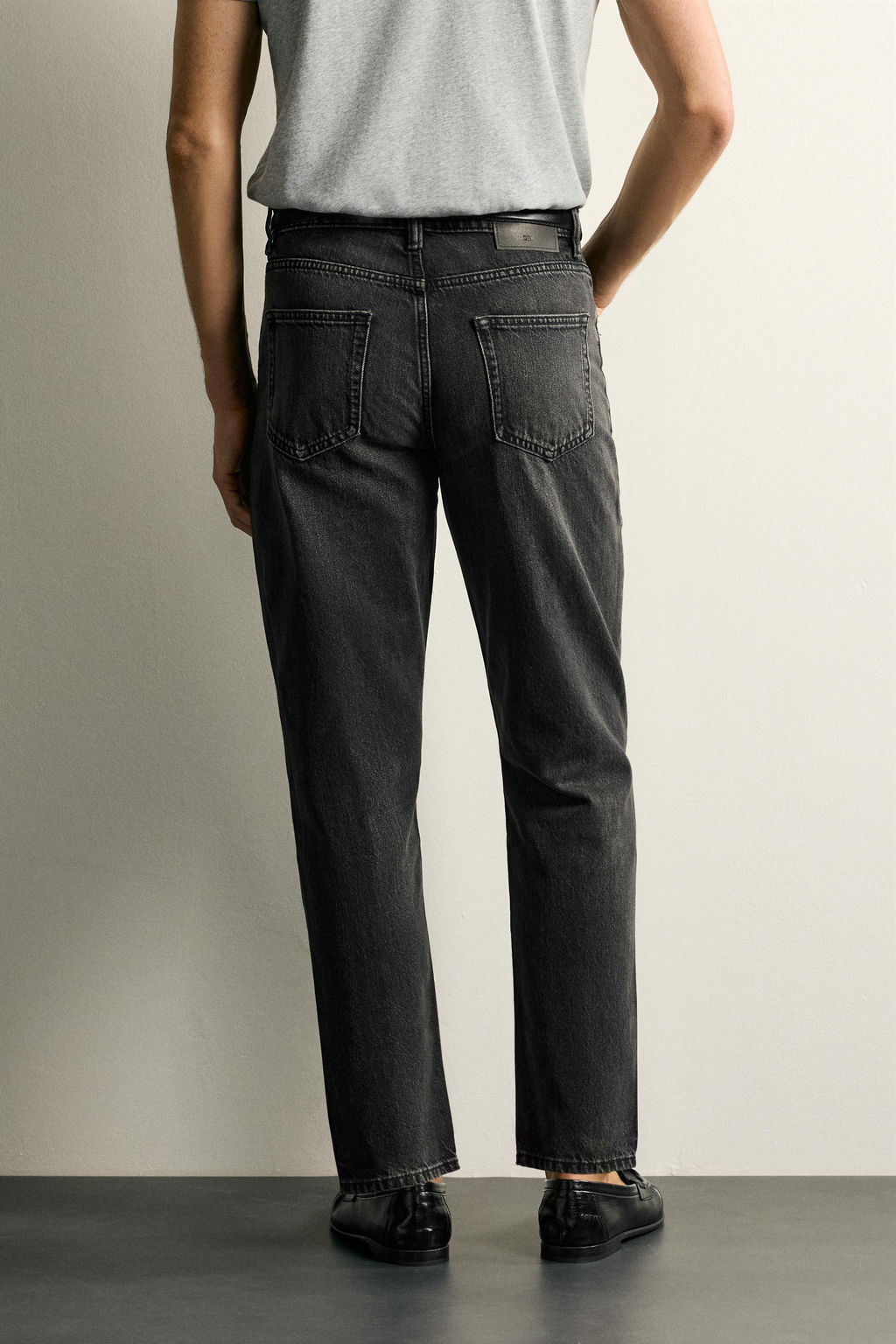 JEANS SLIM TAPERED FIT / Carb?n - Zara фото 3
