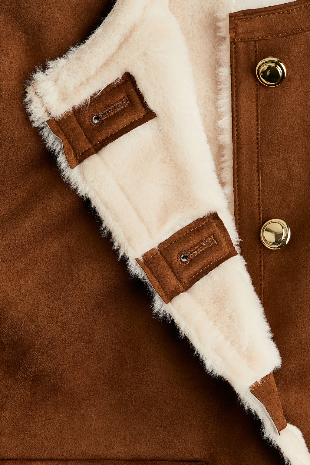 Chaqueta con forro de peluche - H&m фото 6