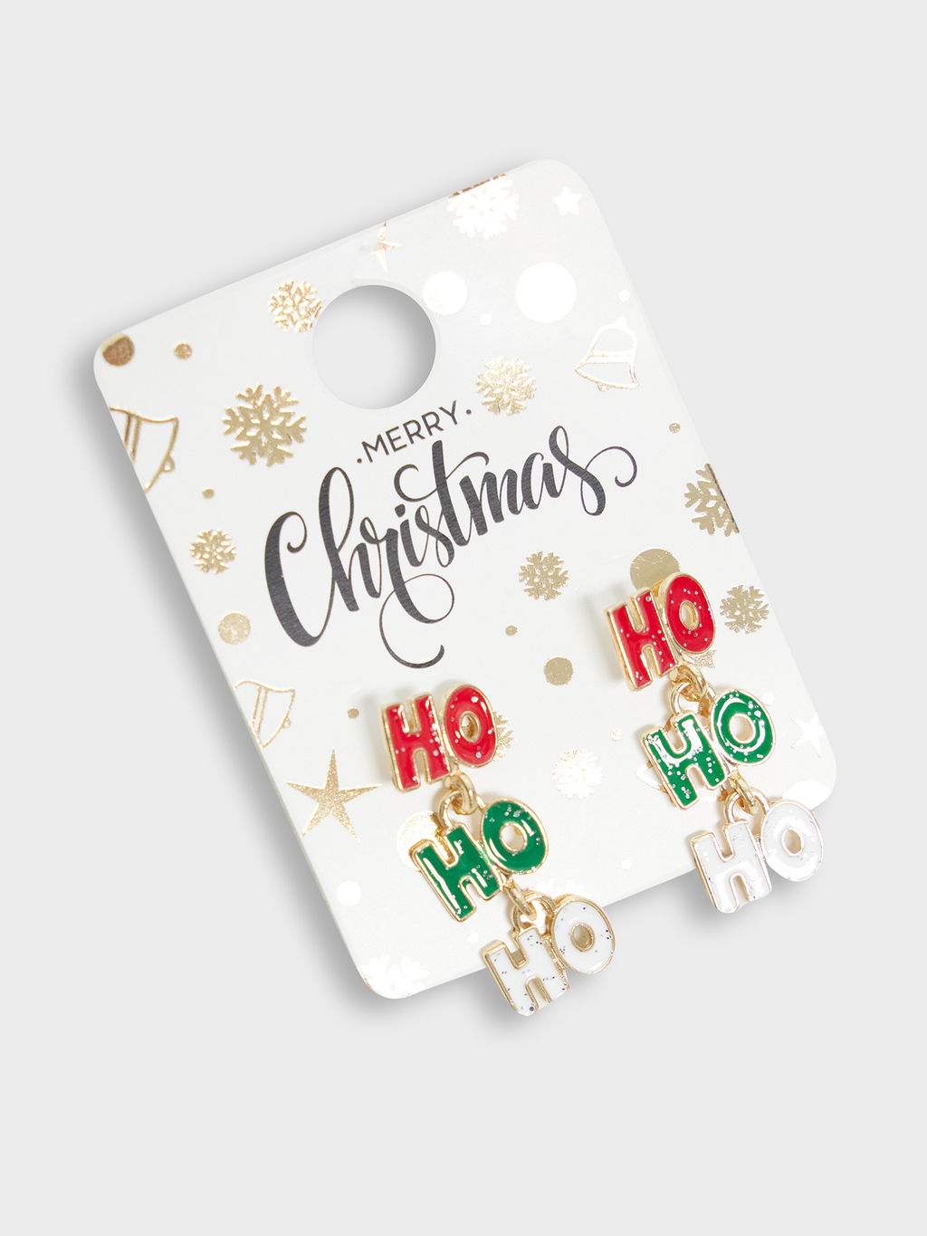 Серьги с подвесками Ho ho ho