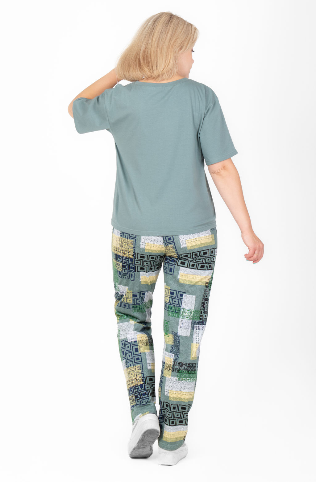 Костюм Рассвет К-290 (46-62) кулирка - Лотос фото 16