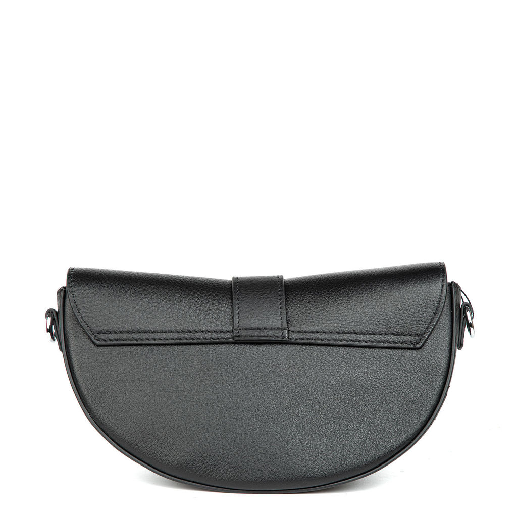 F2058-1P black, Женская кожаная сумка, Barcelo Biagi