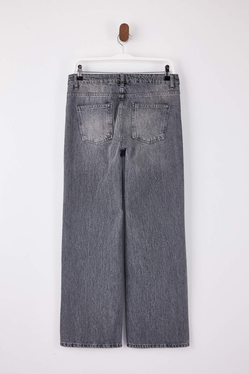 Mavi Dusuk Bel 100% Pamuk Wide Leg Genis Paca Jeans TWOSS26JE00131 - Trendyolmilla фото 4