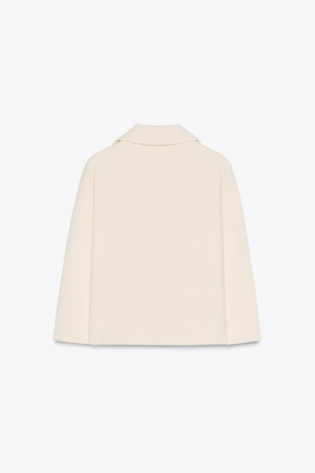 KNIT WRAP CARDIGAN - Zara фото 6