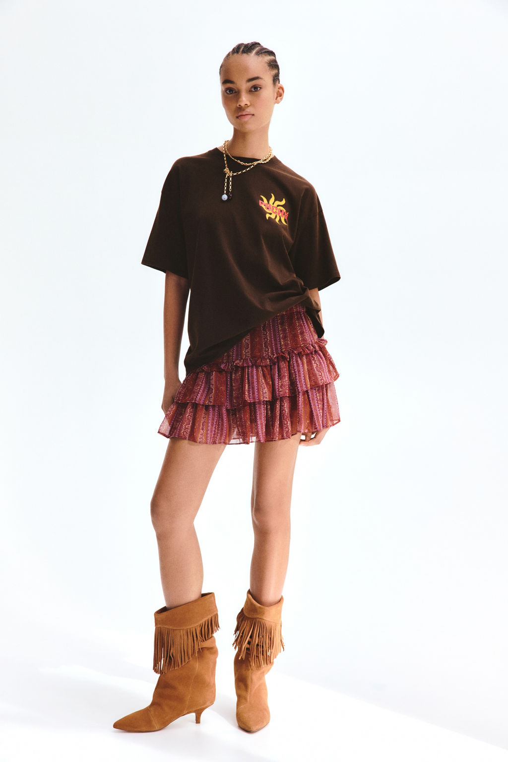 Camiseta oversize con motivo estampado - H&m фото 10