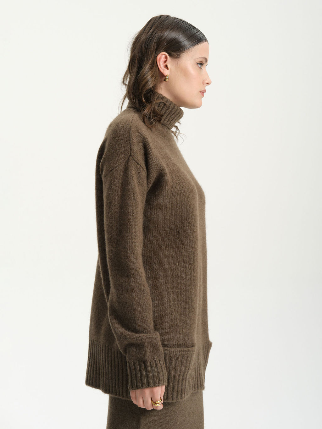 Свитер из пуха яка 5076