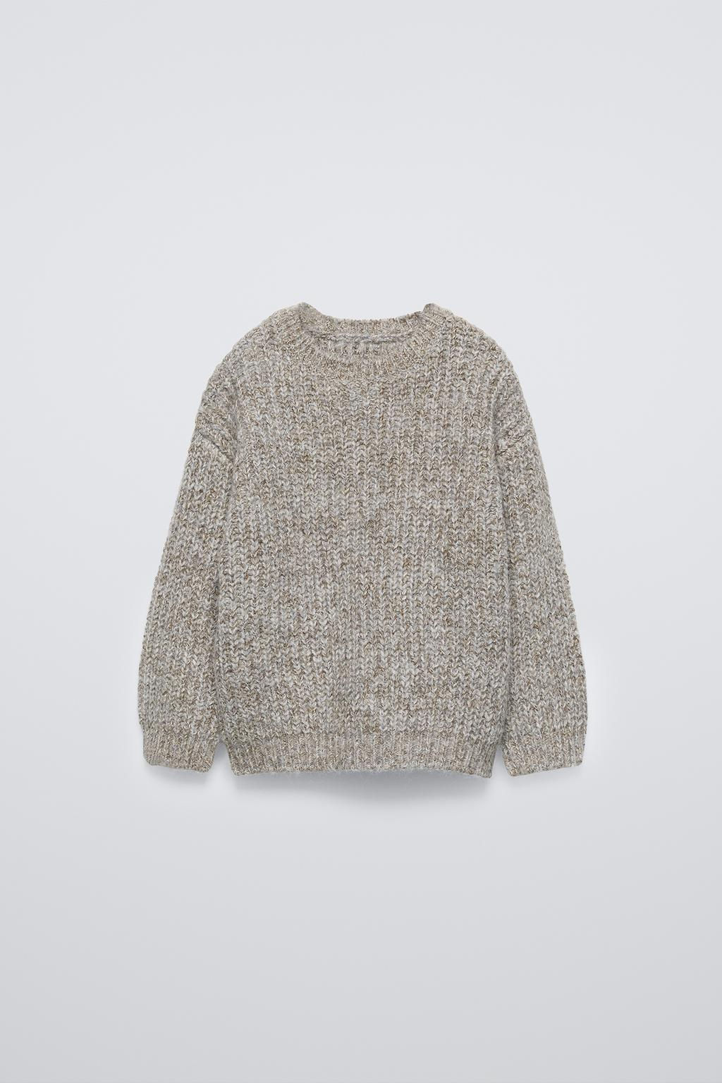 BLENDED KNIT SWEATER - Zara фото 4
