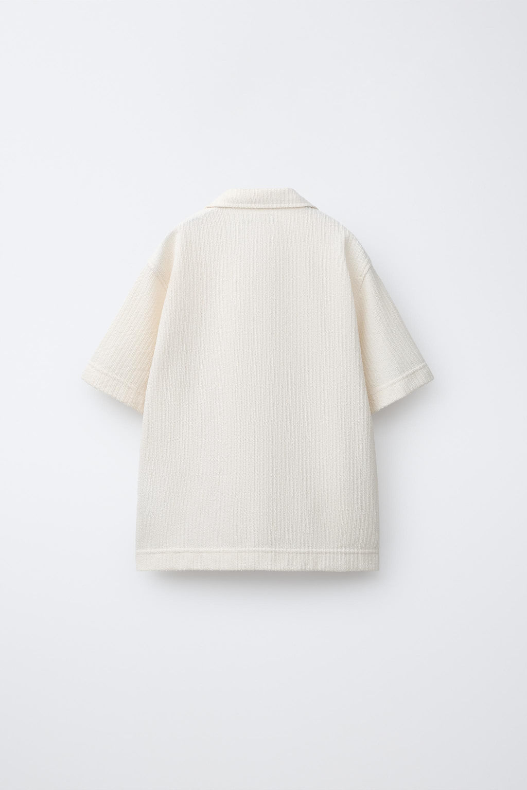 CAMISA TEXTURA R?STICA / Crudo