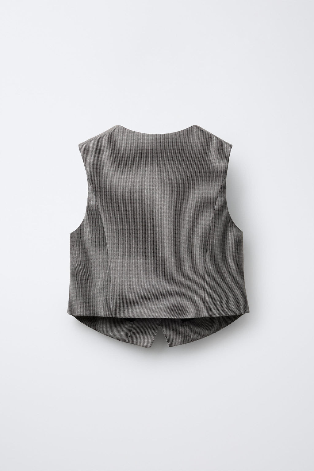HOUNDSTOOTH TAILORED WAISTCOAT - Zara фото 2