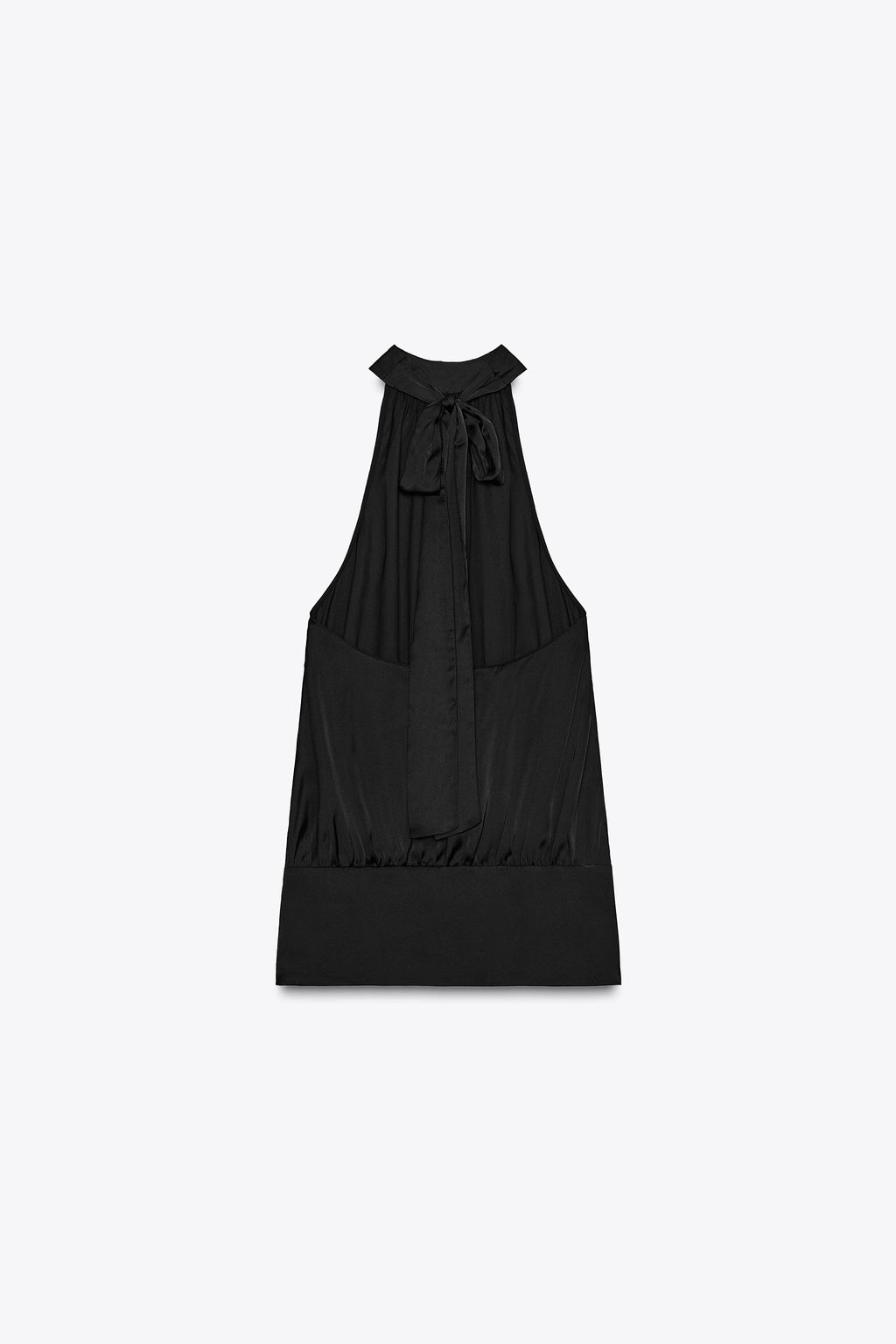 SATIN HALTER TOP - Zara фото 7