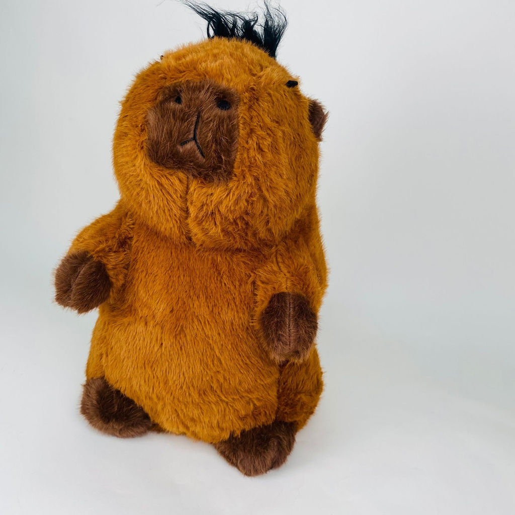 Мягкая игрушка Капибара с прической 50 см - Storyland фото 2