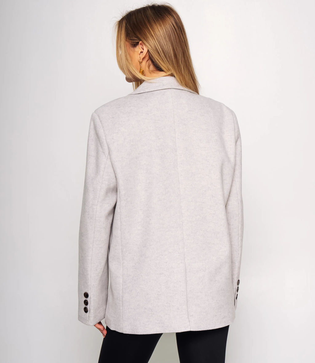 Пиджак #КТ55757, светло-серый - Dommod фото 3