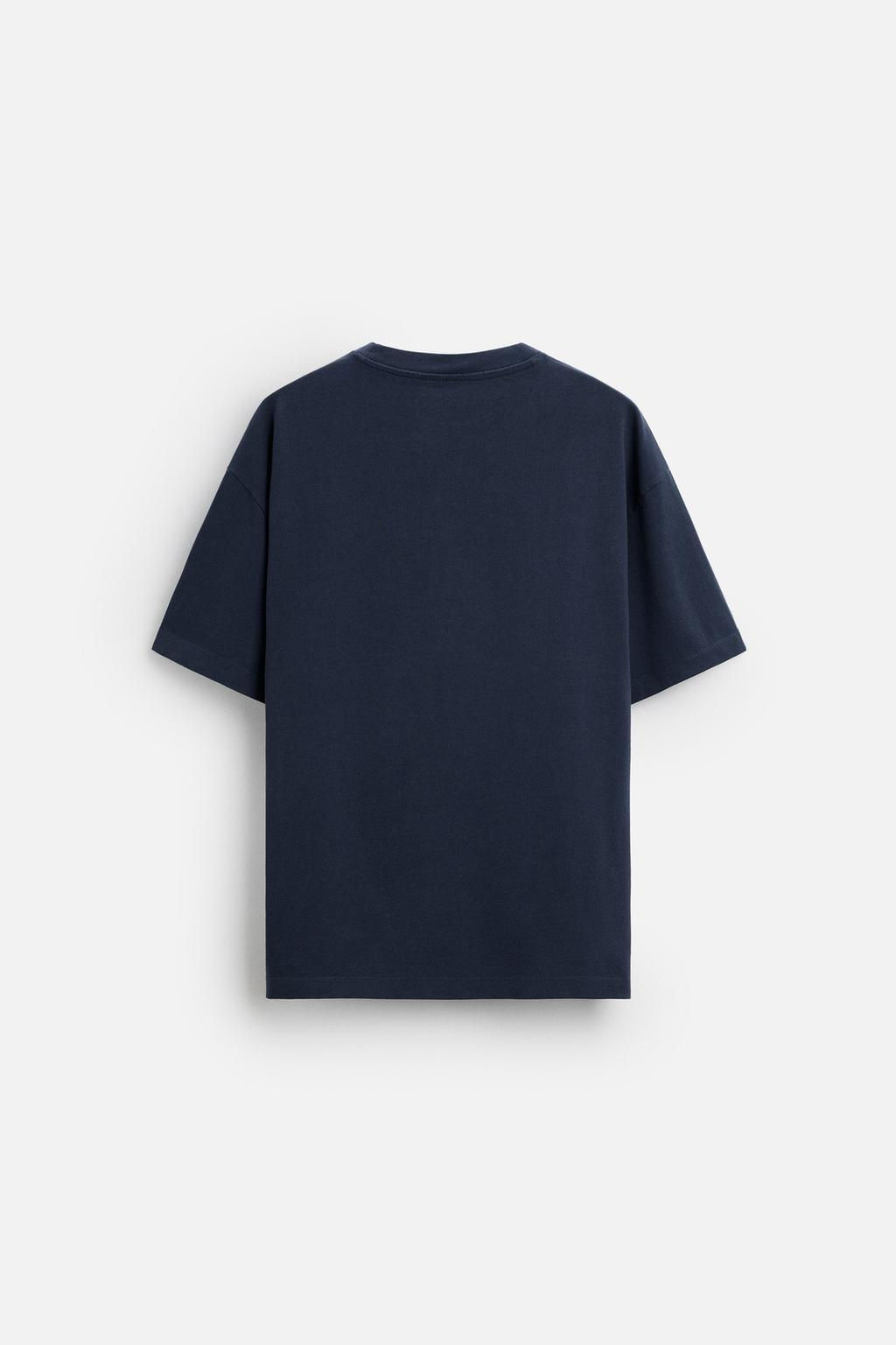 BASIC HEAVY WEIGHT T-SHIRT - Zara фото 37