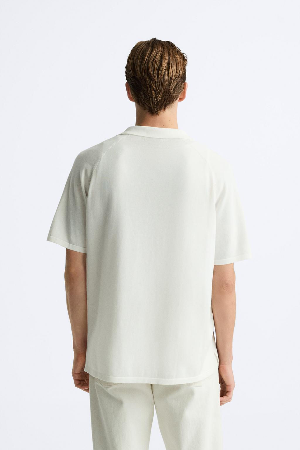 LIGHTWEIGHT KNIT SHIRT - Zara фото 3