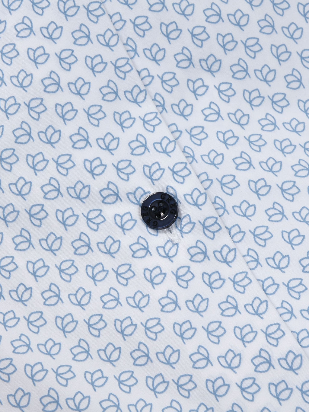 Сорочка мужская короткий рукав GREG 123/207/0483/ZN/1p STRETCH  фото 2