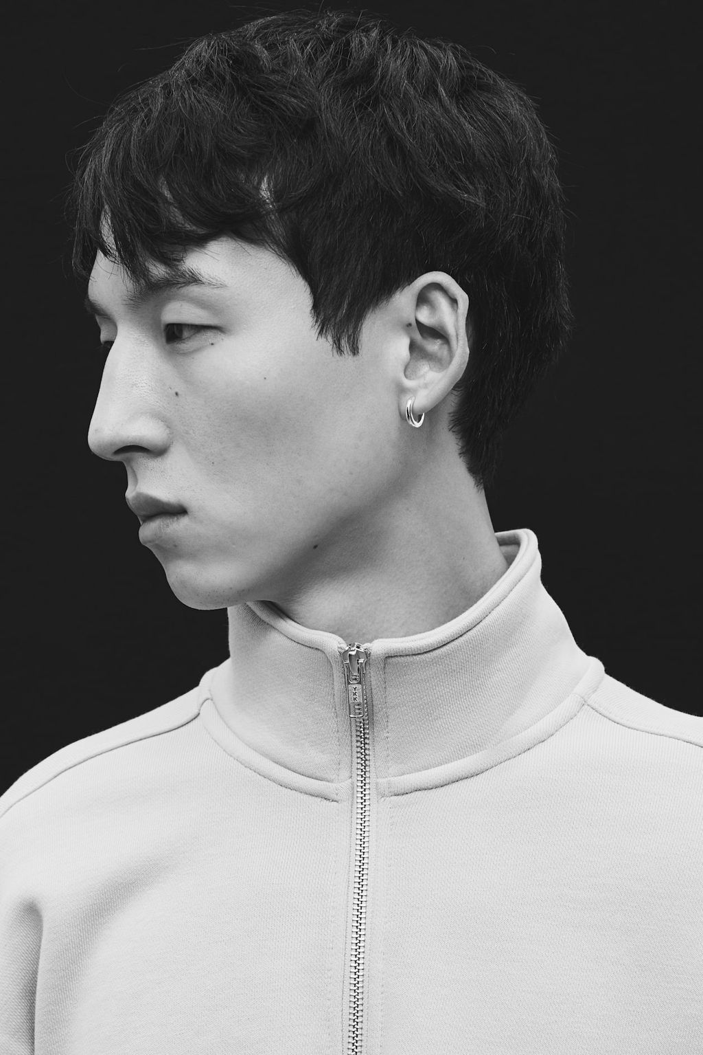 Sudadera con media cremallera Loose Fit - H&m фото 4