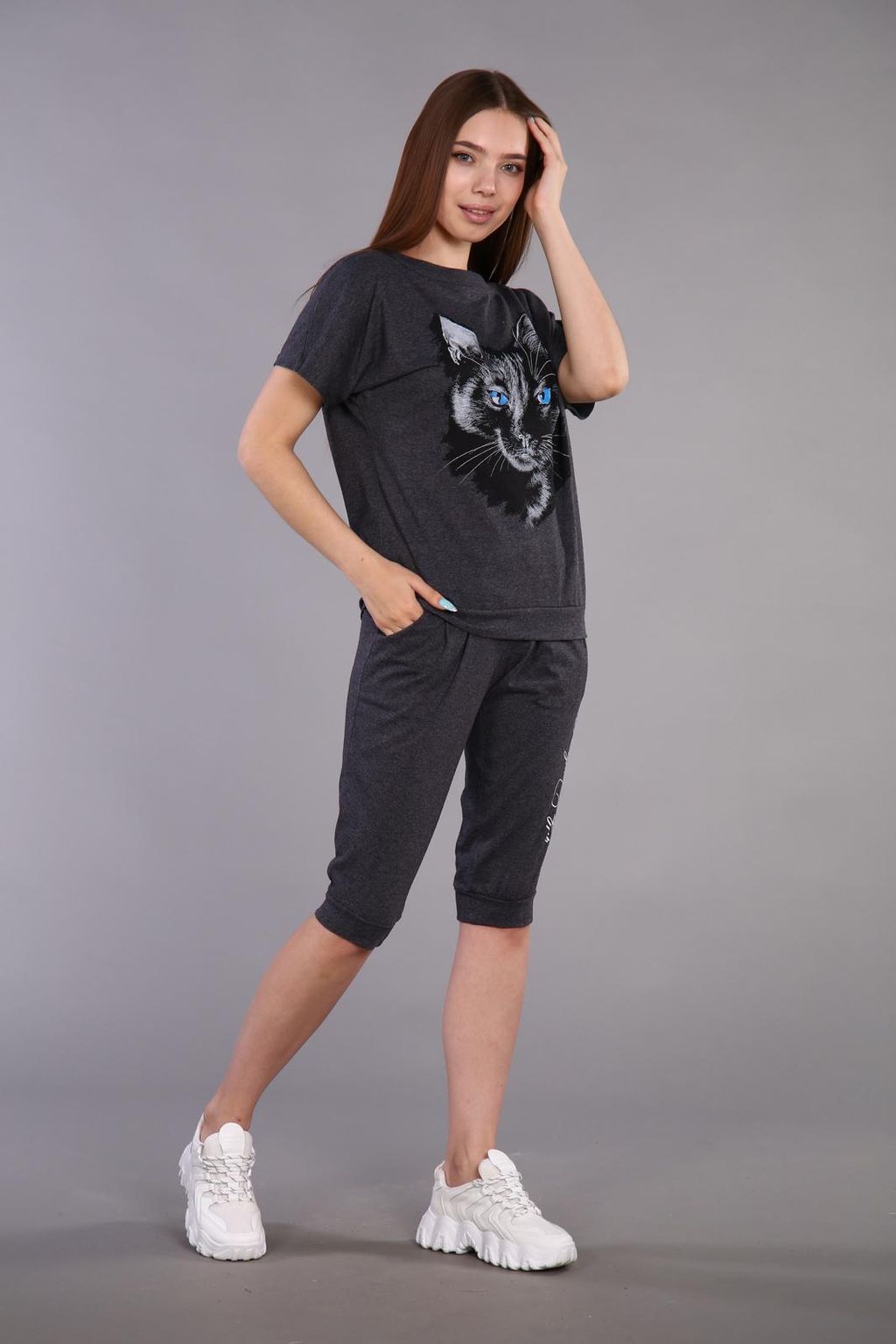 IV-CAPRIZ Кайра - костюм антрацит  фото 4