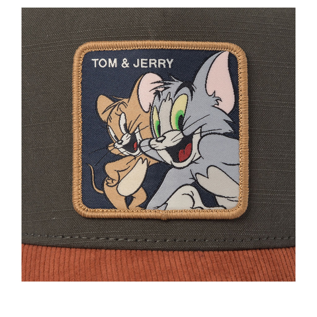 Бейсболка CAPSLAB арт. CL/TAJ7/1/PCT/TAJ Tom And Jerry Tom And Jerry (оливковый / кирпичный)