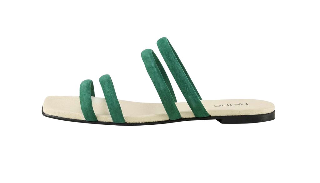 Шлепки, зеленые - Heine фото 2