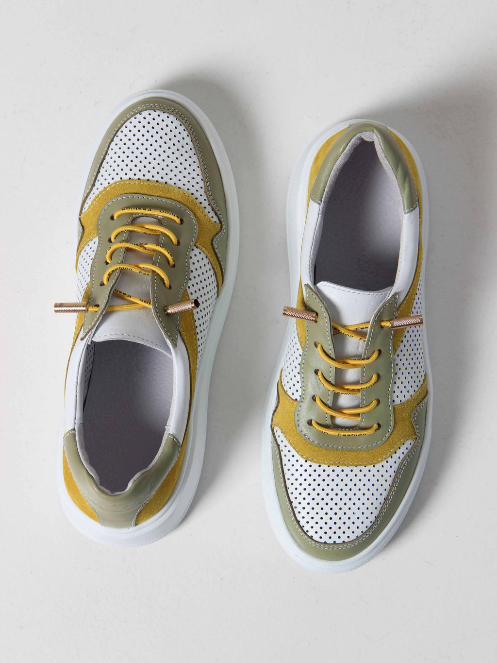 Кеды EDART 149.LusiR2 w. Авокадо желтый - Ed'art фото 13