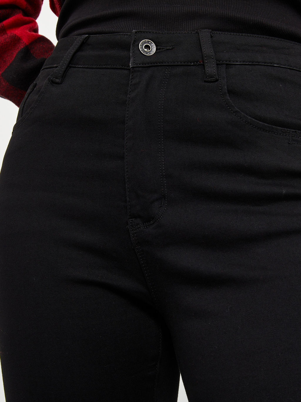 Утепленные Женские джинсы зауженного кроя с начесом - Mossmore фото 5